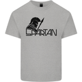 Spartan Gym Training Top Bodybuilding Mens Cotton T-Shirt Tee Top Sports Grey