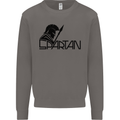 Spartan Gym Training Top Bodybuilding Mens Sweatshirt Jumper Charcoal