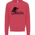Spartan Gym Training Top Bodybuilding Mens Sweatshirt Jumper Heliconia
