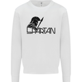 Spartan Gym Training Top Bodybuilding Mens Sweatshirt Jumper White
