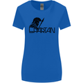 Spartan Gym Training Top Bodybuilding Womens Wider Cut T-Shirt Royal Blue