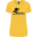 Spartan Gym Training Top Bodybuilding Womens Wider Cut T-Shirt Yellow