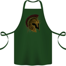 Spartan Helmet Gym Bodybuilding Training Cotton Apron 100% Organic Forest Green