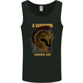 Spartan Helmet Gym Quote Bodybuilding Mens Vest Tank Top Black