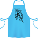 Spartan Helmet Training Bodybuilding MMA Cotton Apron 100% Organic Turquoise