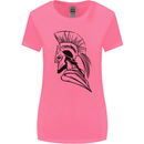 Spartan Helmet Training Bodybuilding MMA Womens Wider Cut T-Shirt Azalea