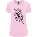 Spartan Helmet Training Bodybuilding MMA Womens Wider Cut T-Shirt Light Pink