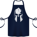Spartan Helmet Weight Training Fitness Gym Cotton Apron 100% Organic Navy Blue