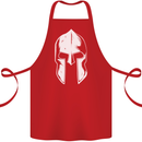 Spartan Helmet Weight Training Fitness Gym Cotton Apron 100% Organic Red