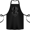 Spartan Skull Roman Helmet Gym MMA Cotton Apron 100% Organic Black