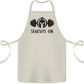 Spartans Gym Cotton Apron 100% Organic Natural