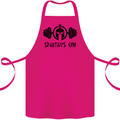 Spartans Gym Cotton Apron 100% Organic Pink