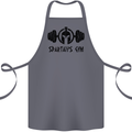 Spartans Gym Cotton Apron 100% Organic Steel