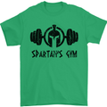 Spartans Gym Mens T-Shirt Cotton Gildan Irish Green