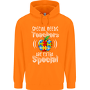 Special Needs Teachers Autism Autistic ASD Childrens Kids Hoodie Orange