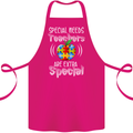 Special Needs Teachers Autism Autistic ASD Cotton Apron 100% Organic Pink