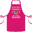 Special Needs Teachers Autism Autistic ASD Cotton Apron 100% Organic Pink