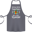 Special Needs Teachers Autism Autistic ASD Cotton Apron 100% Organic Steel