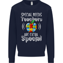 Special Needs Teachers Autism Autistic ASD Kids Sweatshirt Jumper Navy Blue