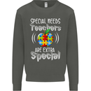 Special Needs Teachers Autism Autistic ASD Kids Sweatshirt Jumper Storm Grey