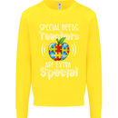 Special Needs Teachers Autism Autistic ASD Kids Sweatshirt Jumper Yellow