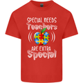 Special Needs Teachers Autism Autistic ASD Kids T-Shirt Childrens Red