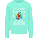 Special Needs Teachers Autism Autistic ASD Mens Sweatshirt Jumper Peppermint