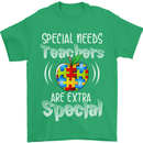 Special Needs Teachers Autism Autistic ASD Mens T-Shirt Cotton Gildan Irish Green