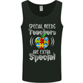 Special Needs Teachers Autism Autistic ASD Mens Vest Tank Top Black