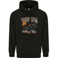 Speed Way Motorcycle Motorbike Biker Childrens Kids Hoodie Black