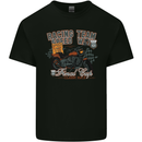 Speed Way Motorcycle Motorbike Biker Kids T-Shirt Childrens Black