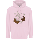 Spell Book Magic Magician Magical Childrens Kids Hoodie Light Pink