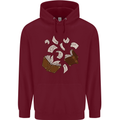 Spell Book Magic Magician Magical Childrens Kids Hoodie Maroon