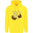 Spell Book Magic Magician Magical Childrens Kids Hoodie Yellow