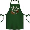 Spell Book Magic Magician Magical Cotton Apron 100% Organic Forest Green