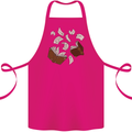 Spell Book Magic Magician Magical Cotton Apron 100% Organic Pink