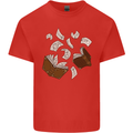 Spell Book Magic Magician Magical Kids T-Shirt Childrens Red
