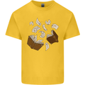 Spell Book Magic Magician Magical Kids T-Shirt Childrens Yellow