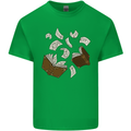 Spell Book Magic Magician Magical Mens Cotton T-Shirt Tee Top Irish Green