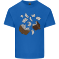 Spell Book Magic Magician Magical Mens Cotton T-Shirt Tee Top Royal Blue