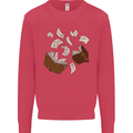 Spell Book Magic Magician Magical Mens Sweatshirt Jumper Heliconia