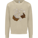 Spell Book Magic Magician Magical Mens Sweatshirt Jumper Sand