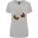 Spell Book Magic Magician Magical Womens Wider Cut T-Shirt Sports Grey