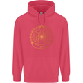 Spiritual Yoga Meditation Peace Childrens Kids Hoodie Heliconia