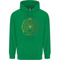 Spiritual Yoga Meditation Peace Childrens Kids Hoodie Irish Green