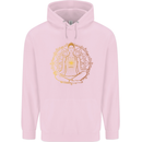 Spiritual Yoga Meditation Peace Childrens Kids Hoodie Light Pink