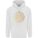 Spiritual Yoga Meditation Peace Childrens Kids Hoodie White