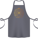 Spiritual Yoga Meditation Peace Cotton Apron 100% Organic Steel
