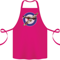 Spitfire MOD RAF WWII Fighter Plane British Cotton Apron 100% Organic Pink