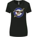 Spitfire MOD RAF WWII Fighter Plane British Womens Wider Cut T-Shirt Black